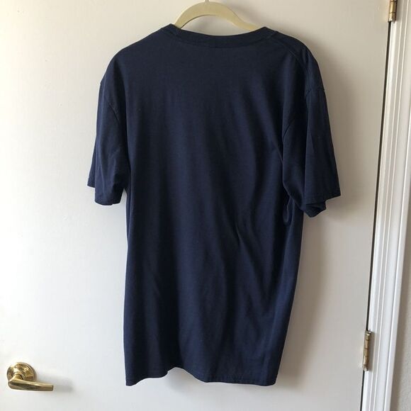 Seattle Kraken Short Sleeve T-shirt Size L GUC  Navy - Picture 2 of 5